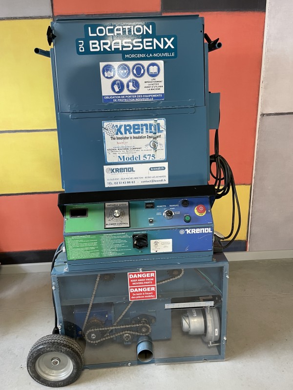 location cardeuse pour soufflage ouate de cellulose landes